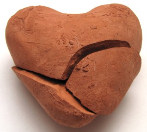 clay heart