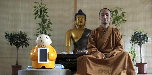 robot monk