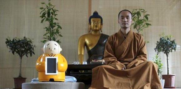 robot monk