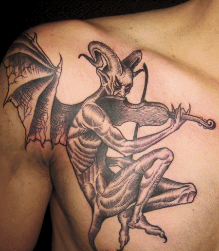 devil tatoo
