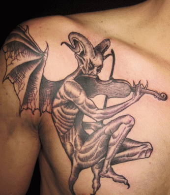 devil tatoo
