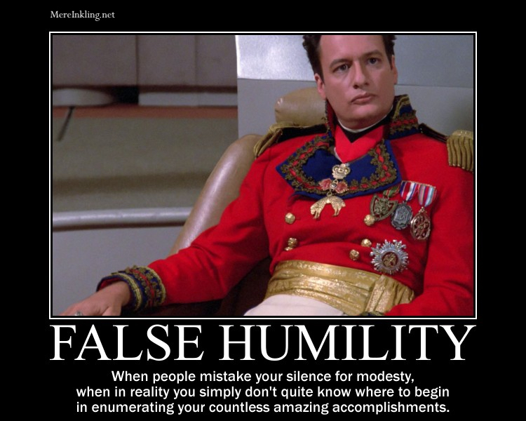 false humility